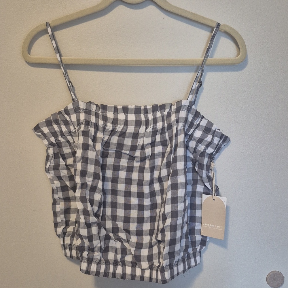 JACKSON ROWE Banjo Tank in Picnic print - Picture 3 of 6